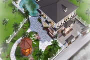 30+ Mẫu sân vườn biệt thự đẹp và nguyên tắc bố trí