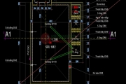 File cad hồ cá koi