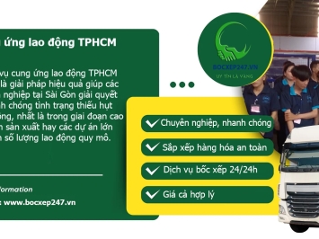 Dịch vụ cung ứng lao động tại Bốc Xếp 247