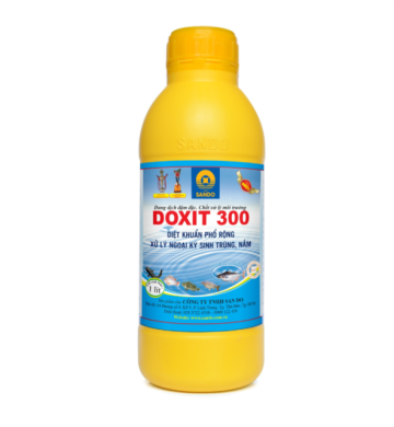 DOXIT 300: Giải pháp hiệu quả diệt vi khuẩn và nấm trong nuôi trồng thủy sản