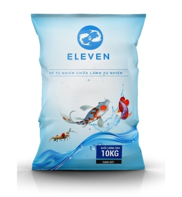 Khoáng cá Koi ELEVEN NATURAL MINERAL dạng bột 10KG