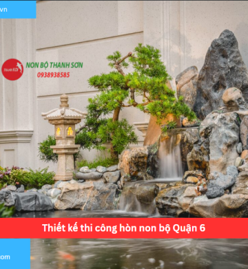 Thiết kế thi công hòn non bộ Quận 6
