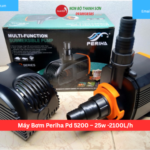 Máy Bơm Periha Pd 5200 – 25w -2100L/h
