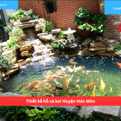 Bảng báo giá thiết kế hồ cá koi Huyện Hóc Môn