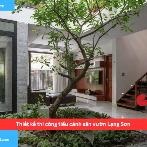 Bảng báo giá thiết kế thi công tiểu cảnh sân vườn Lạng Sơn