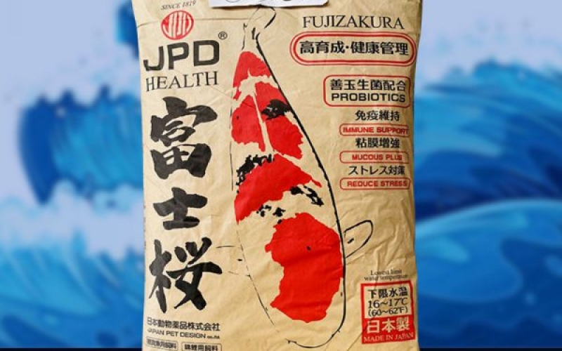 Cám JPD Fujizakura Health – Bao 15kg: Giải pháp dinh dưỡng cao cấp cho cá Koi