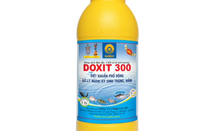 DOXIT 300: Giải pháp hiệu quả diệt vi khuẩn và nấm trong nuôi trồng thủy sản
