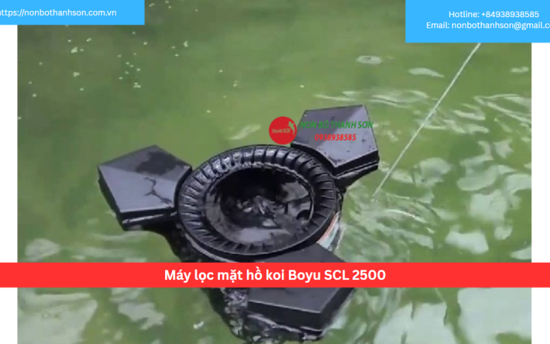 Máy lọc mặt hồ koi Boyu SCL 2500