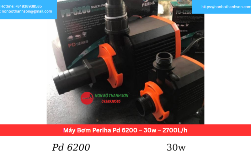 Máy Bơm Periha Pd 6200 – 30w – 2700L/h