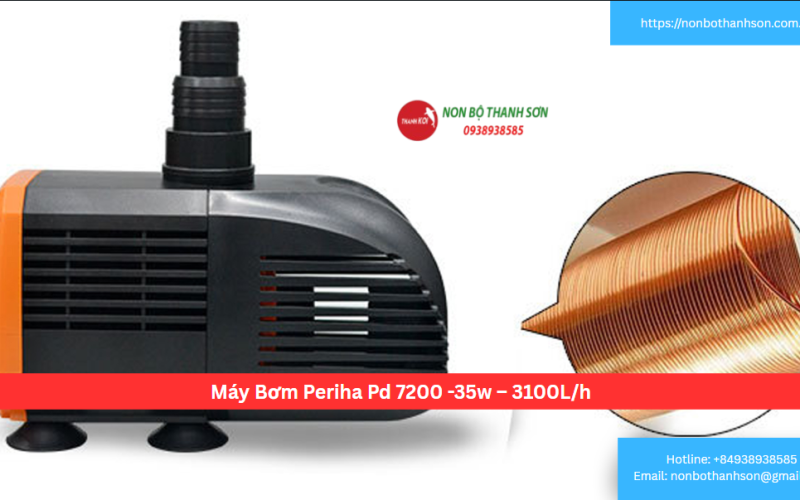 Máy Bơm Periha Pd 7200 -35w – 3100L/h