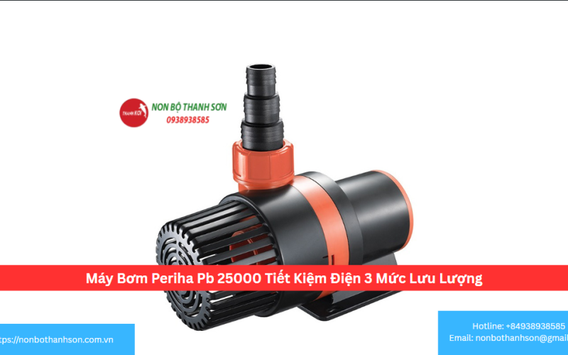 Máy Bơm Periha Pb 25000 Tiết Kiệm Điện 3 Mức Lưu Lượng