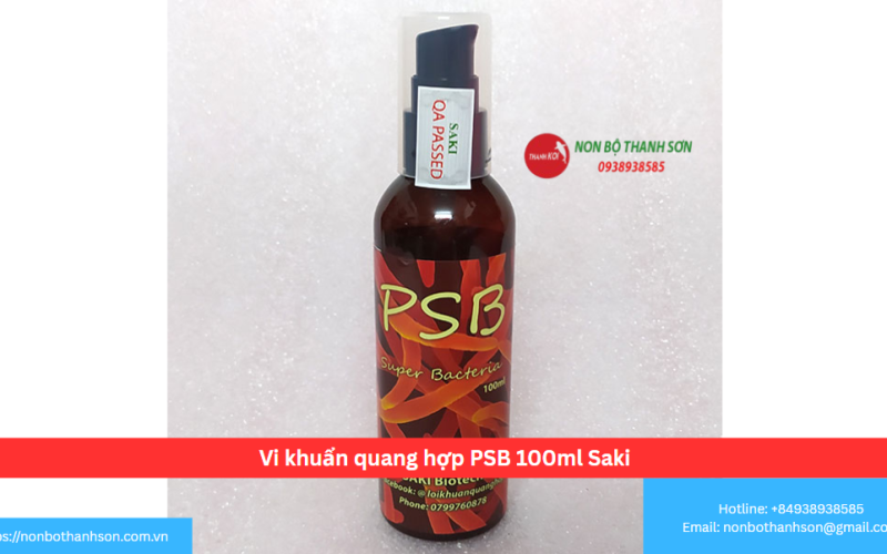 Vi khuẩn quang hợp PSB 100ml Saki
