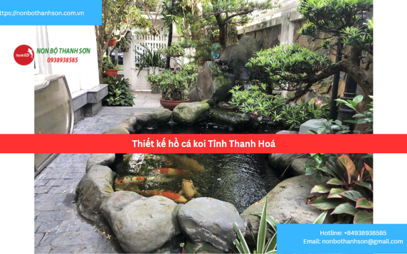 Bảng Báo Giá Thiết kế hồ cá koi Tỉnh Thanh Hoá