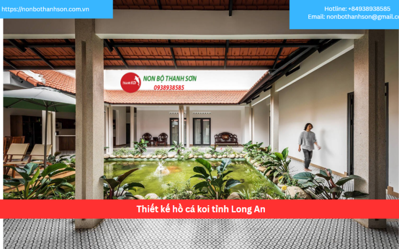 Bảng báo giá thiết kế hồ cá koi tỉnh Long An