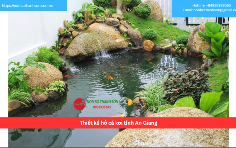 Bảng Báo Giá Thiết kế hồ cá koi tỉnh An Giang