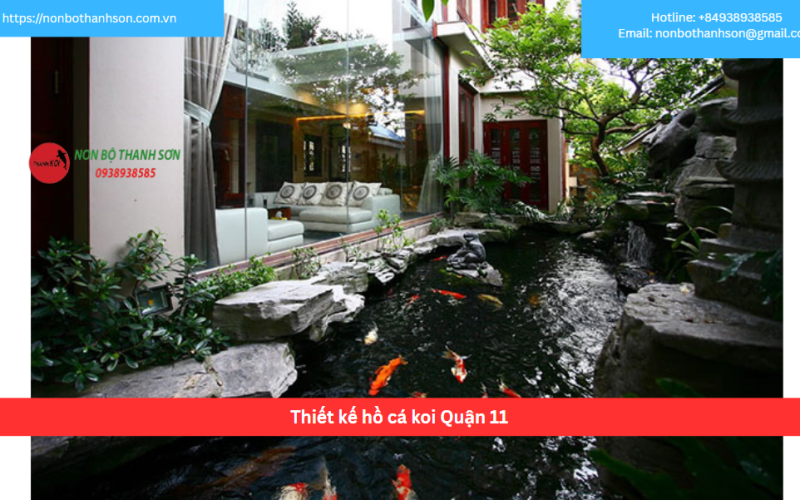 Bảng báo giá thiết kế hồ cá koi Quận 11