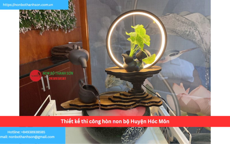 Bảng báo giá thiết kế thi công hòn non bộ Huyện Hóc Môn