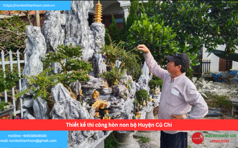 Bảng báo giá thiết kế thi công hòn non bộ Huyện Củ Chi