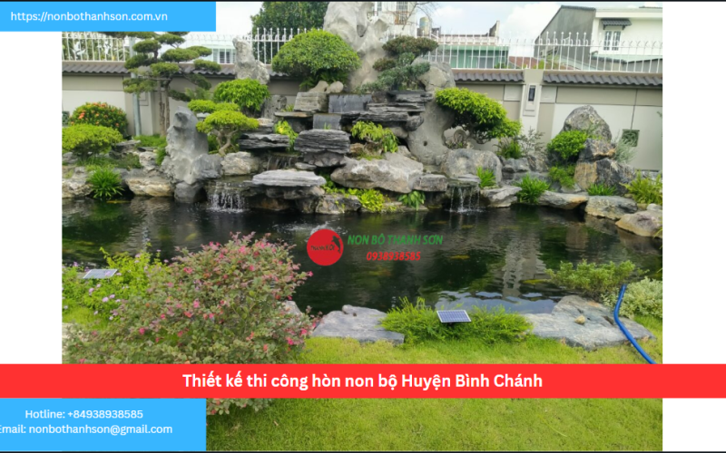 Bảng báo giá thiết kế thi công hòn non bộ Huyện Bình Chánh