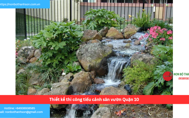 Bảng báo giá thiết kế thi công tiểu cảnh sân vườn Quận 10