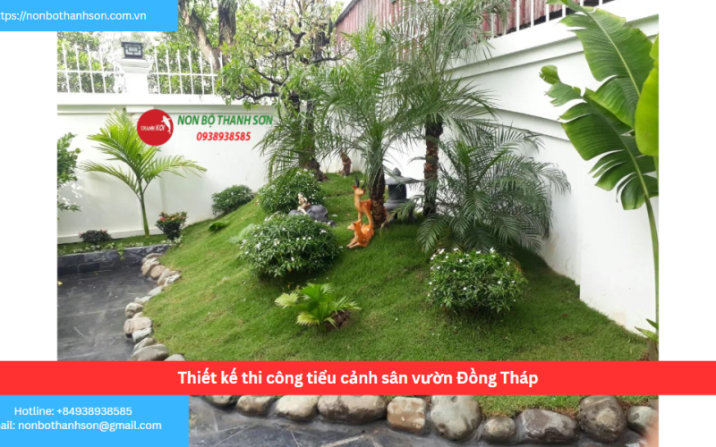 Bảng báo giá thiết kế thi công tiểu cảnh sân vườn Đồng Tháp